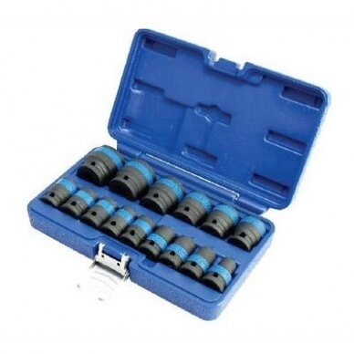 1/2" Dr. Impact socket set 15pcs.