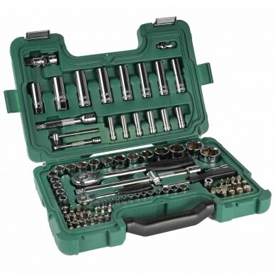 1/4" + 1/2" Dr. Socket set 88pcs 2