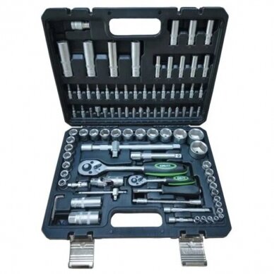 1/4" + 1/2" Dr. Socket set 94pcs. 6pt