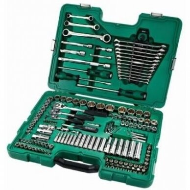 1/4" + 3/8" + 1/2" Dr. Socket wrench set 150pcs.