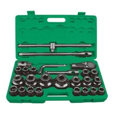 3/4" + 1" Dr. Socket set 26pcs.