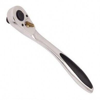 3/8" Dr. Heavy duty offset quick-release teardrop ratchet, L=217mm