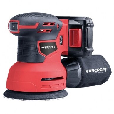 Li-ion Cordless Rotary Sander 125mm 20V 2