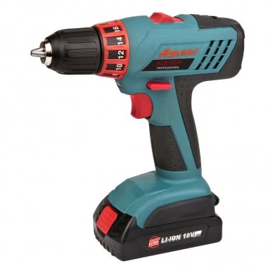 Li-ion Cordless Driver / Drill 18V, 2 speed