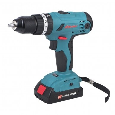 Li-ion Cordless Driver / Drill / Hammer 18V, 4.0Ah, 2 speed