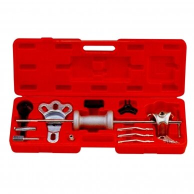 Sliding hammer/puller set 9pcs.