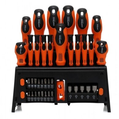 Screwdrivers and bits set of 39 pcs