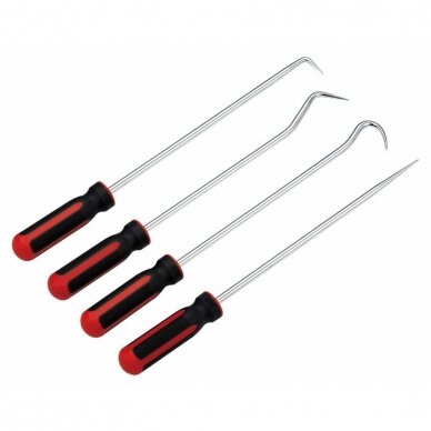 Pick & hook set 4pcs. Extra-long