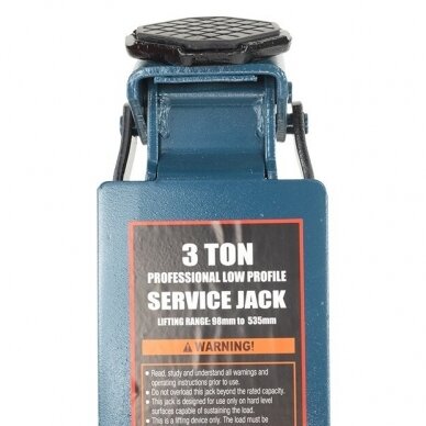 Professional garage jack 3.5t. Low profile 10