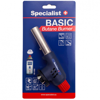 Gas blow torch Specialist+ piezo 1300°C 2