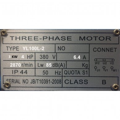 Motor for compressor. Spare part 4