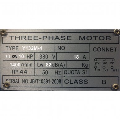 Motor for compressor. Spare part 7