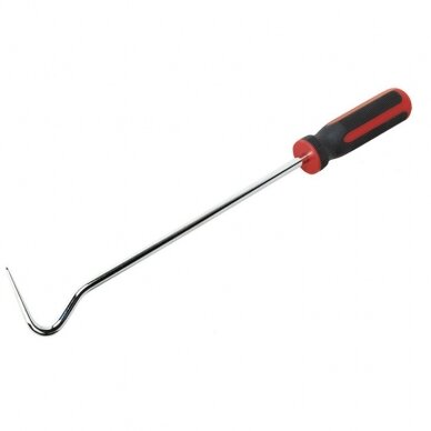 Curved rubber hook tool L=260mm