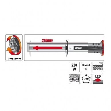 Thermal cutter for plastic / styrofoam 220W 2