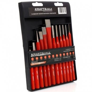 Chisel and punch set 12pcs 2