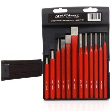 Chisel and punch set 12pcs 4