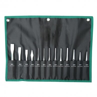 Chisel and punch set 13pcs.