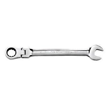 Flex head gear wrench