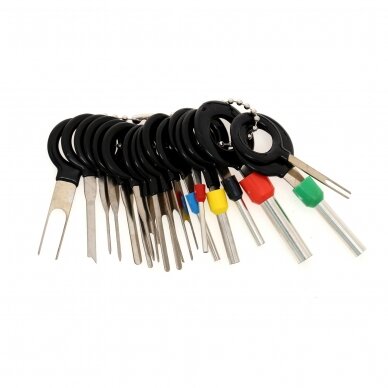 Keys for pins removal kit 18pcs