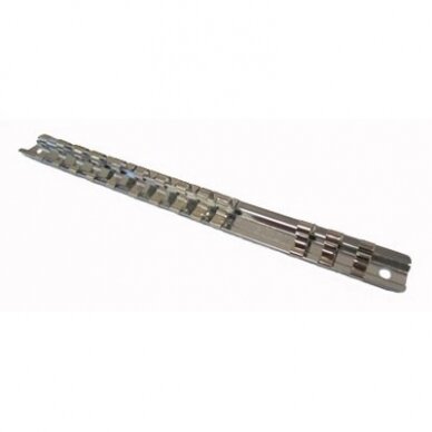 Metal holder for socket set 1/2" 10pcs.