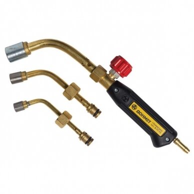 Mini brazing torch with interchangeable tips 297