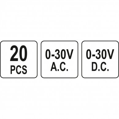 Measuring elements set (20pcs) for multimeter 4