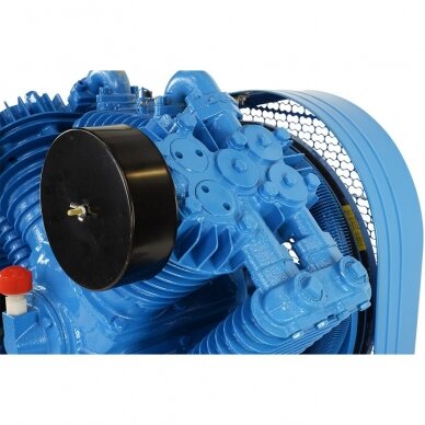 Belt-driven air compressor 300L 1153L/min 12.5bar 5