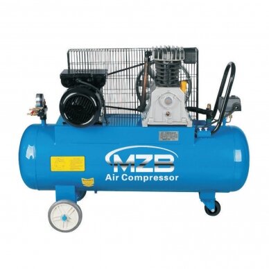 Belt-driven air compressor 90L 336L/min 8bar