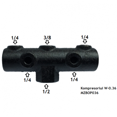 Bracket. Spare part 6