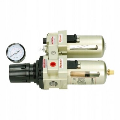 Oro srauto reguliatorius 1/2" su filtru ir tepaline 4