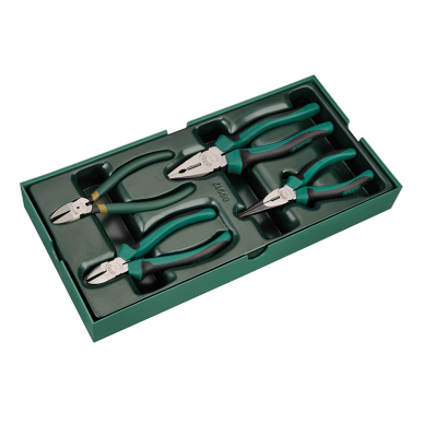 Tray. Pliers set 4pcs.