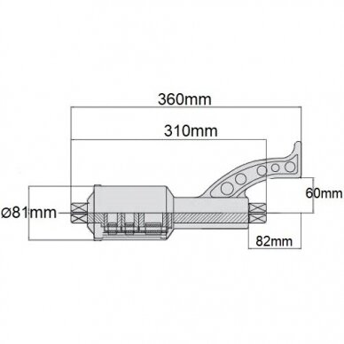 Labor saving wrench 1:68, prolonged 2