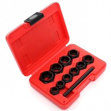 Bolt extractor socket set 10pcs (9-19mm) 4