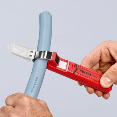 Cable knife with hook blade 165mm, KNIPEX 7