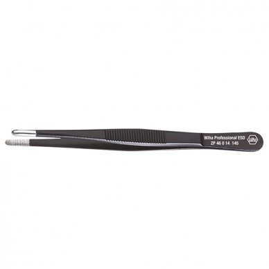 Precision tweezers straight 145mm