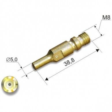 Cutting nozzle No.3 (30-50mm) for cutting torch 341 P