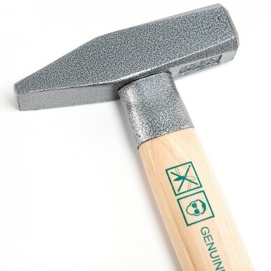 Engineer hammer with wood handle with protection 4