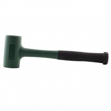 Rubber mallet with schock absorbing head 2