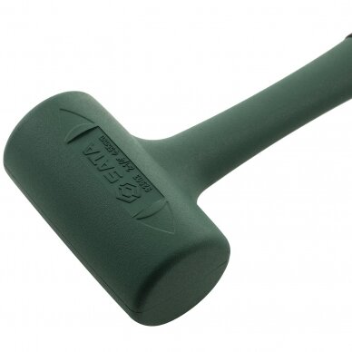 Rubber mallet with schock absorbing head 3