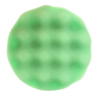 Polishing sponge 150mm 22kg / m3 (green) 2