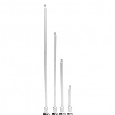 1/4" Dr. Extension bar wobble set (4pcs) 2