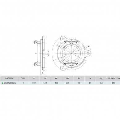 Swivel base for bench vice 1250150 2