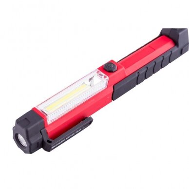 COB (1.5W) + 1 LED rechargeable work light 3