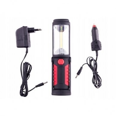 COB (3W) + 5 LED rechargeable work light 2