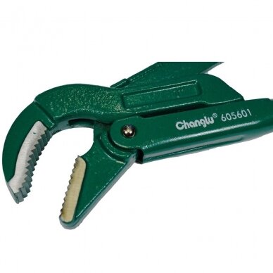 Adjustable pipe wrench 45° 2