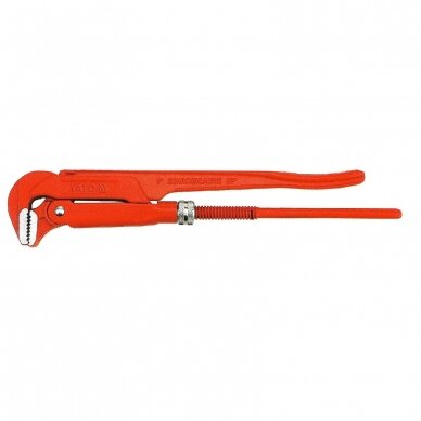 Adjustable pipe wrench 90°