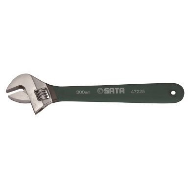 Adjustable wrench with dipping grip