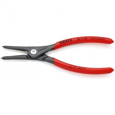 Precision circlip pliers. External 180mm (Ø19-60mm) KNIPEX 2