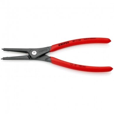 Precision circlip pliers. External 225mm (Ø40-100mm) KNIPEX 2