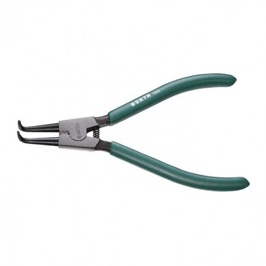 Circlip pliers. External. Bent